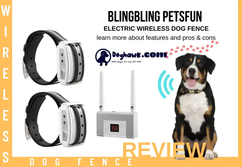 BLINGBLING PETSFUN ELECTRIC WIRELESS DOG FENCE