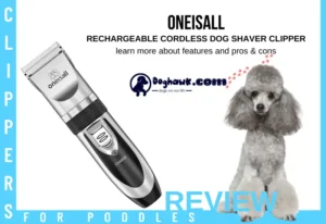 Oneisall Rechargeable Cordless Dog Shaver Clipper